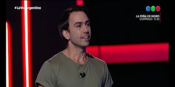 Gastón Bell, oriundo de Cipolletti, cautivó a los cuatro jurados.