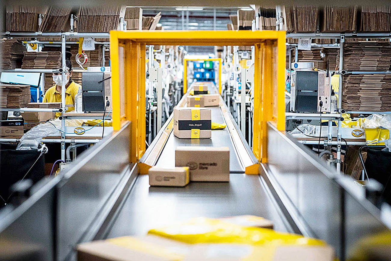 Mercado Libre quiere ampliar su red logística.