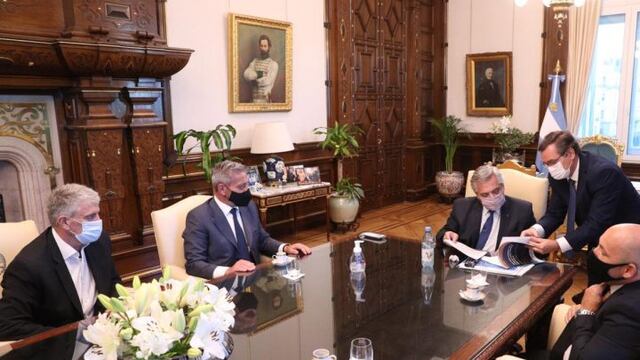 El gobernador de Chubut se reunió con el presidente Alberto Fernández por el proyecto de minería
