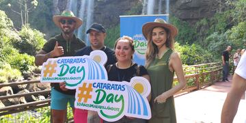 #Cataratas Day: Lammens destacó el rol de una de las Maravillas del Mundo para potenciar el turismo del país.