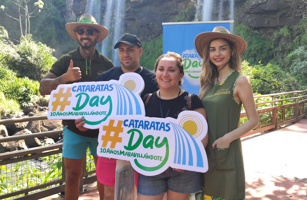 #Cataratas Day: Lammens destacó el rol de una de las Maravillas del Mundo para potenciar el turismo del país