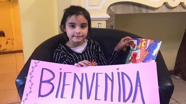 La pequeña que quedó colgada en el árbol tras la explosión fue dada de alta.