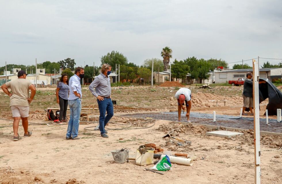 Comenzó la obra del programa Hago Mi Casa