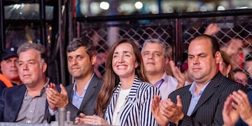 La polémica presentación de Villarruel en el Festival de Jesús María 2024. (Foto: La Voz)