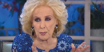 Mirtha Legrand se prepara para su vuelta a la televisión. (Captura El Trece)