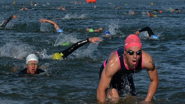 El triatlón Desafío El Carrizal, combinó natación, ciclismo y pedestrismo, y se disputó en el dique situado en el departamento de Rivadavia.