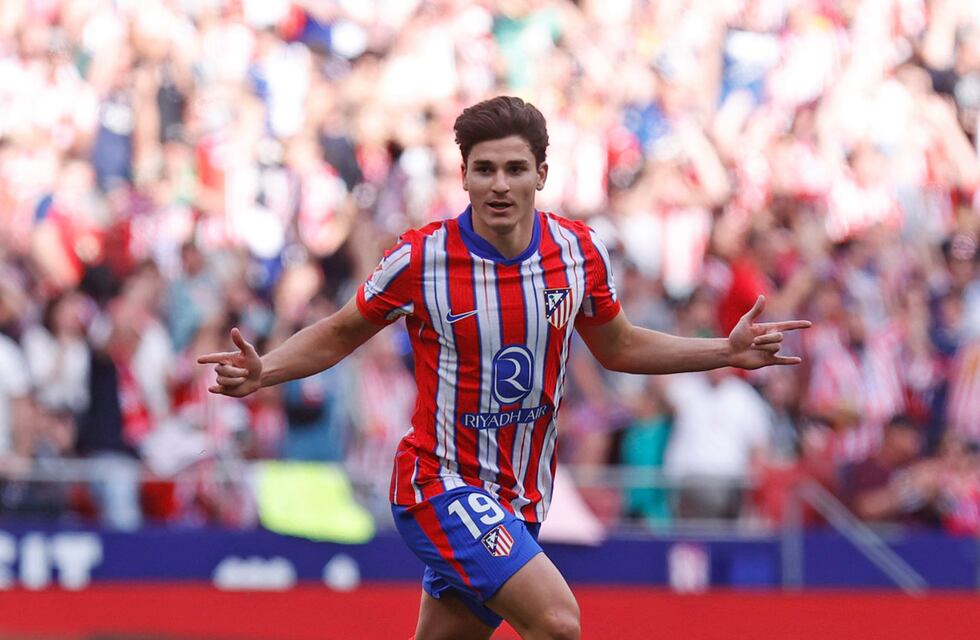 Julián Álvarez sigue con el arco abierto en el Atlético de Madrid: doblete del cordobés