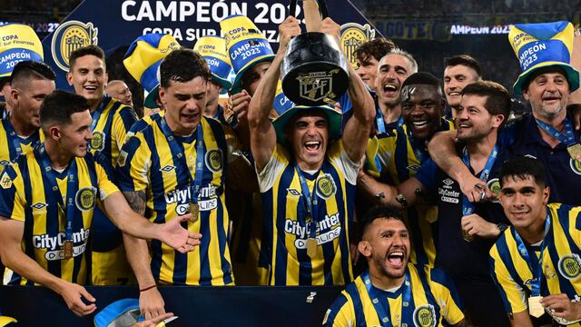 El club rosarino se consagró campeón de la Copa de la Liga Argentina 2023.