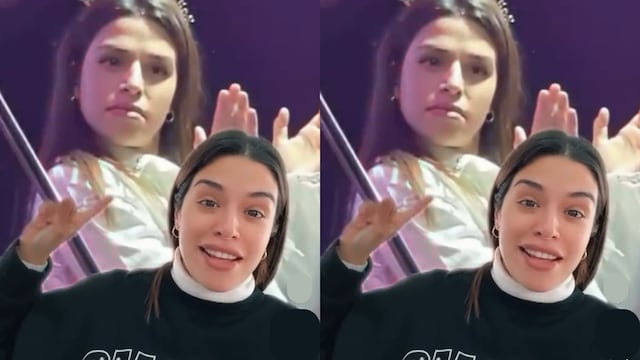 Euge Quevedo explicó qué vio y el por qué de sus inéditos gestos en el escenario.