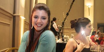 Katya en la Gala de los Premios Acorca