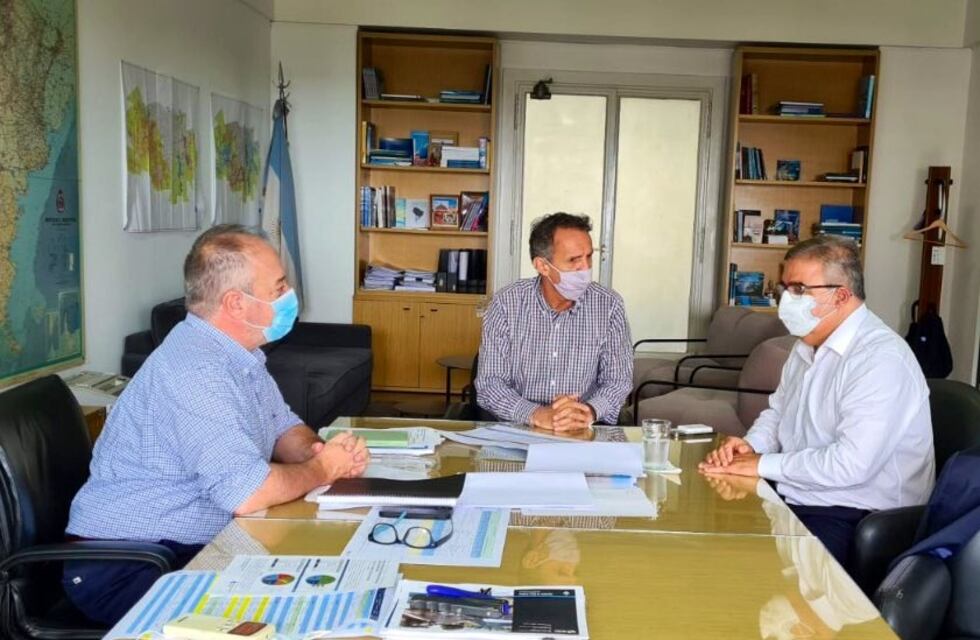 Jalil se reunió con el ministro de Obras Públicas de la Nación, Gabriel Katopodis