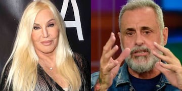 Susana Giménez y Jorge Rial.