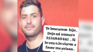 Buscan a un hombre de 32 años desaparecido en Córdoba. (Foto: MPF)