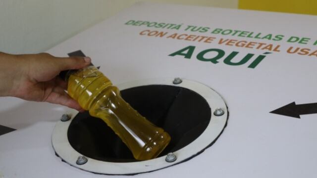 La ciudad de Posadas contará con 4 contendedores para acopiar Aceite Vegetal Usado.