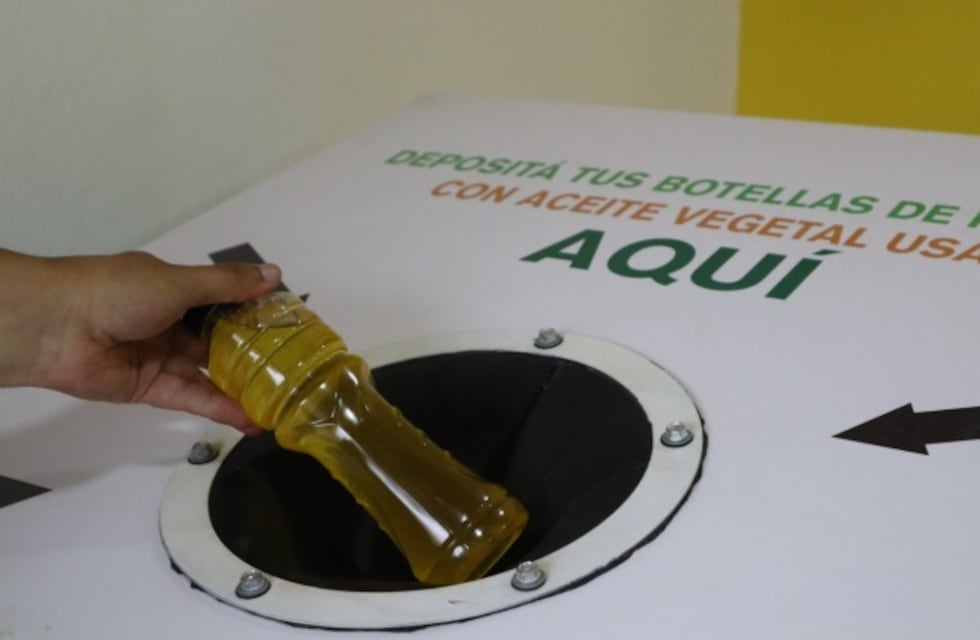 La ciudad de Posadas contará con cuatro contendedores AVU para acopiar Aceite Vegetal Usado