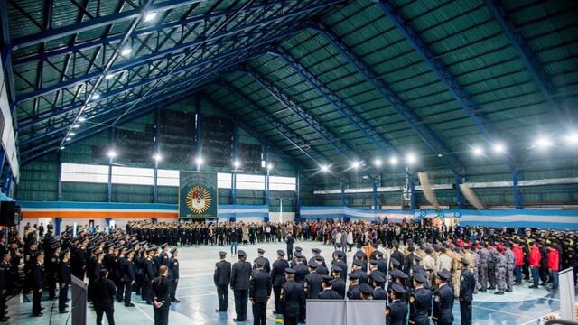 La municipalidad acompañó el acto por el 137 Aniversario de la Policía Provincial