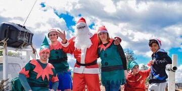 Recorrerá los barrios dejando regalos