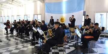 Puerto Belgrano: concierto de aspirantes músicos de la ESSA