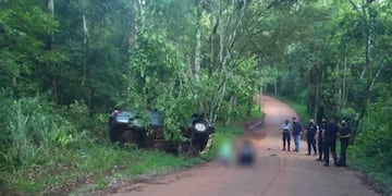 Dos fallecidos tras un despiste en Puerto Iguazú