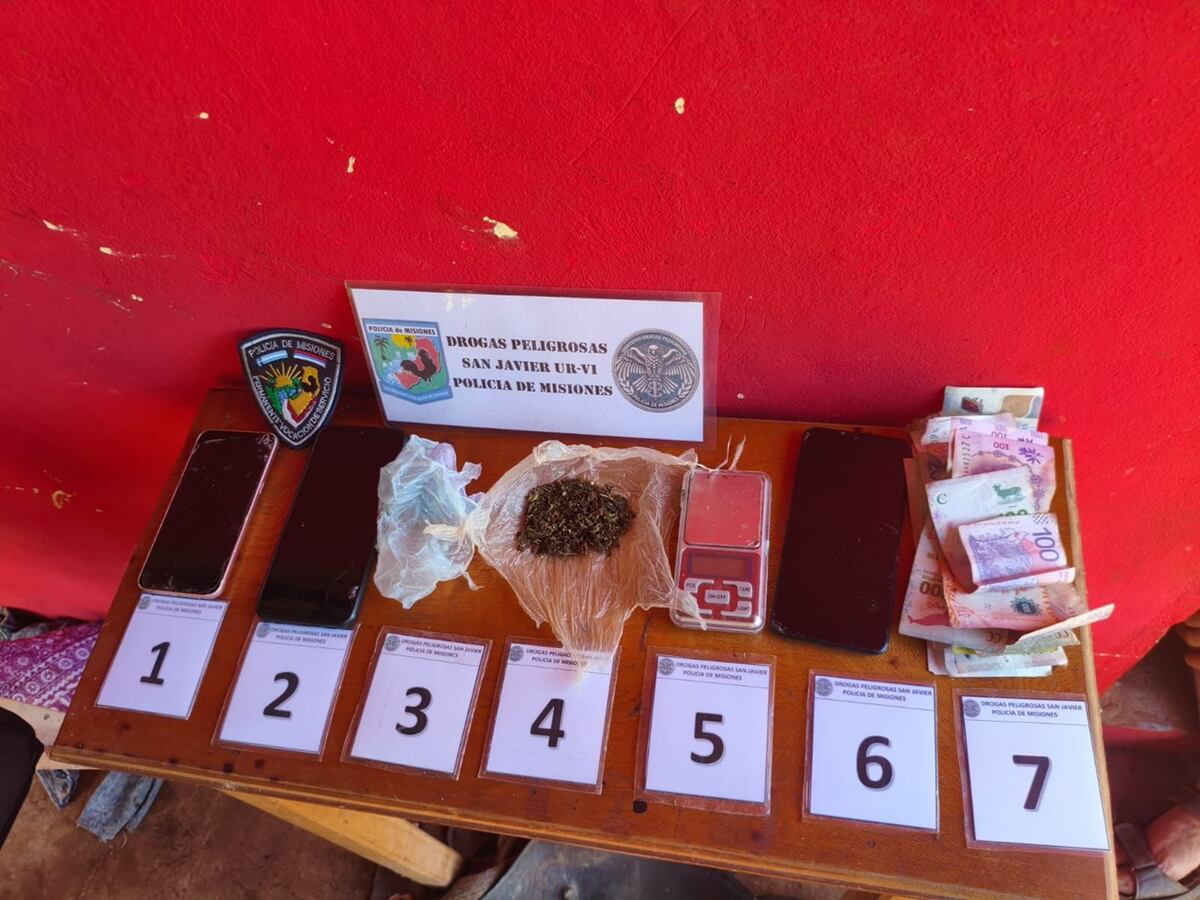 De una denuncia por violencia al desmantelamiento de un presunto narcokiosco en San Javier.