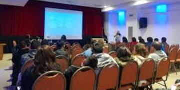 Sonrisas Solidarias en la sala Malvinas.