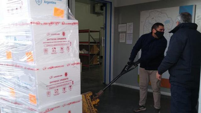 Las vacunas que llegaron a Córdoba (Gobierno de Córdoba).