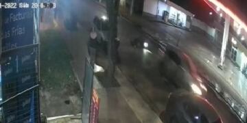 El siniestro vial ocurrió ayer por la noche en la Av. San Martín de Eldorado.
