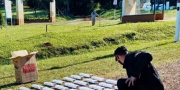 Efectivos policiales incautan contrabando de cigarrillos en General Urquiza.