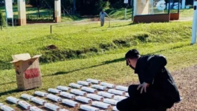 Efectivos policiales incautan contrabando de cigarrillos en General Urquiza.