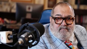 Jorge Lanata transmitiendo para Radio Mitre.