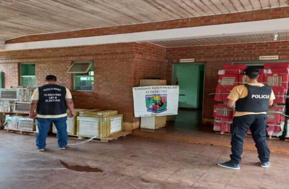 Secuestran objetos robados de una ferretería en Eldorado