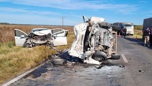 Un choque frontal ocurrió en el sur de Córdoba y dejó como saldo un hombre muerto.