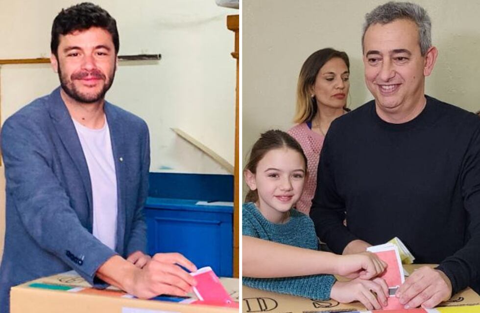 Elecciones 2023 en Rosario: Pablo Javkin y Juan Monteverde votaron y aguardan con optimismo los resultados