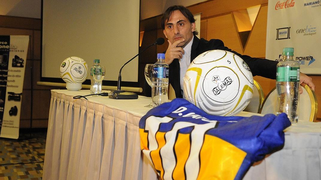 Diego Latorre: Me da pánico el fútbol actual. (Foto: Facundo Luque)