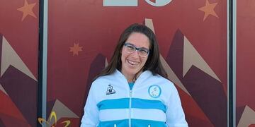 Elizabeth Noriega natación adaptada Arroyito