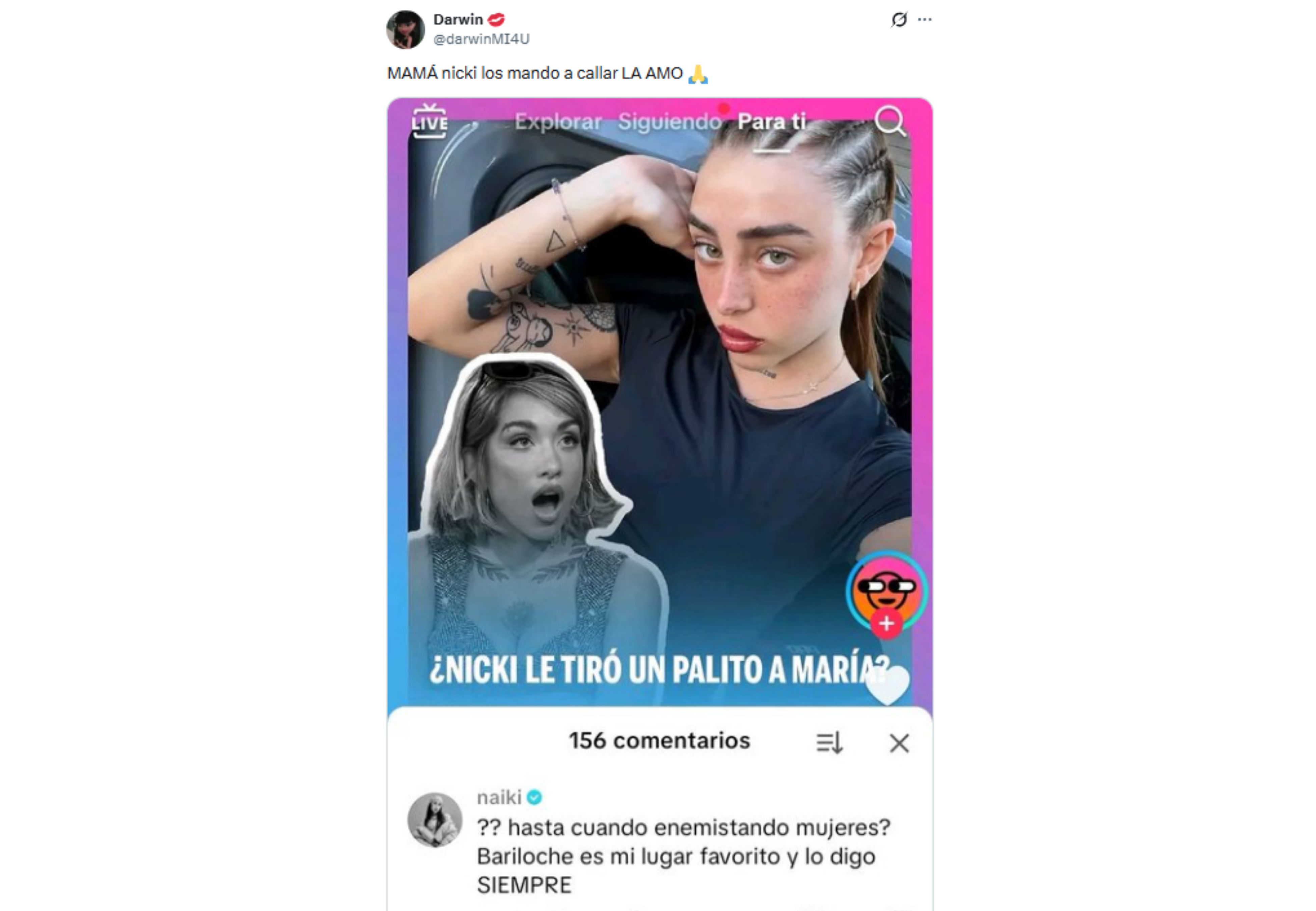 ¿Están peleadas? La tajante respuesta de Nicki Nicole sobre su relación con María Becerra: “¿Hasta cuándo...?"