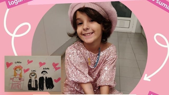 El emotivo gesto de una pareja santafesina a una niña con cáncer.