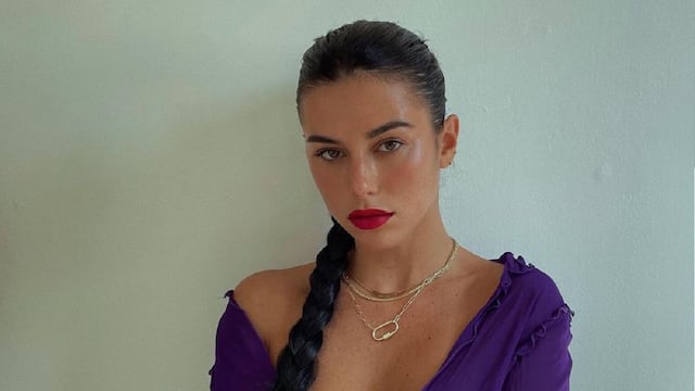Victoria Villarroel conquistó en redes.