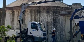 Se llevó a cabo la rehabilitación del digestor N°2 de la Planta Depuradora de Líquidos Cloacales