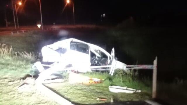 Accidente en Crespo
