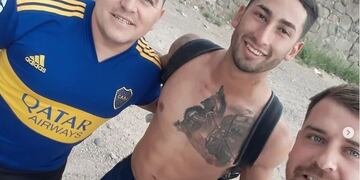 Alan Varela está de vacaciones en San Rafael.