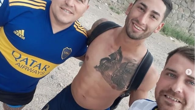 Alan Varela está de vacaciones en San Rafael.