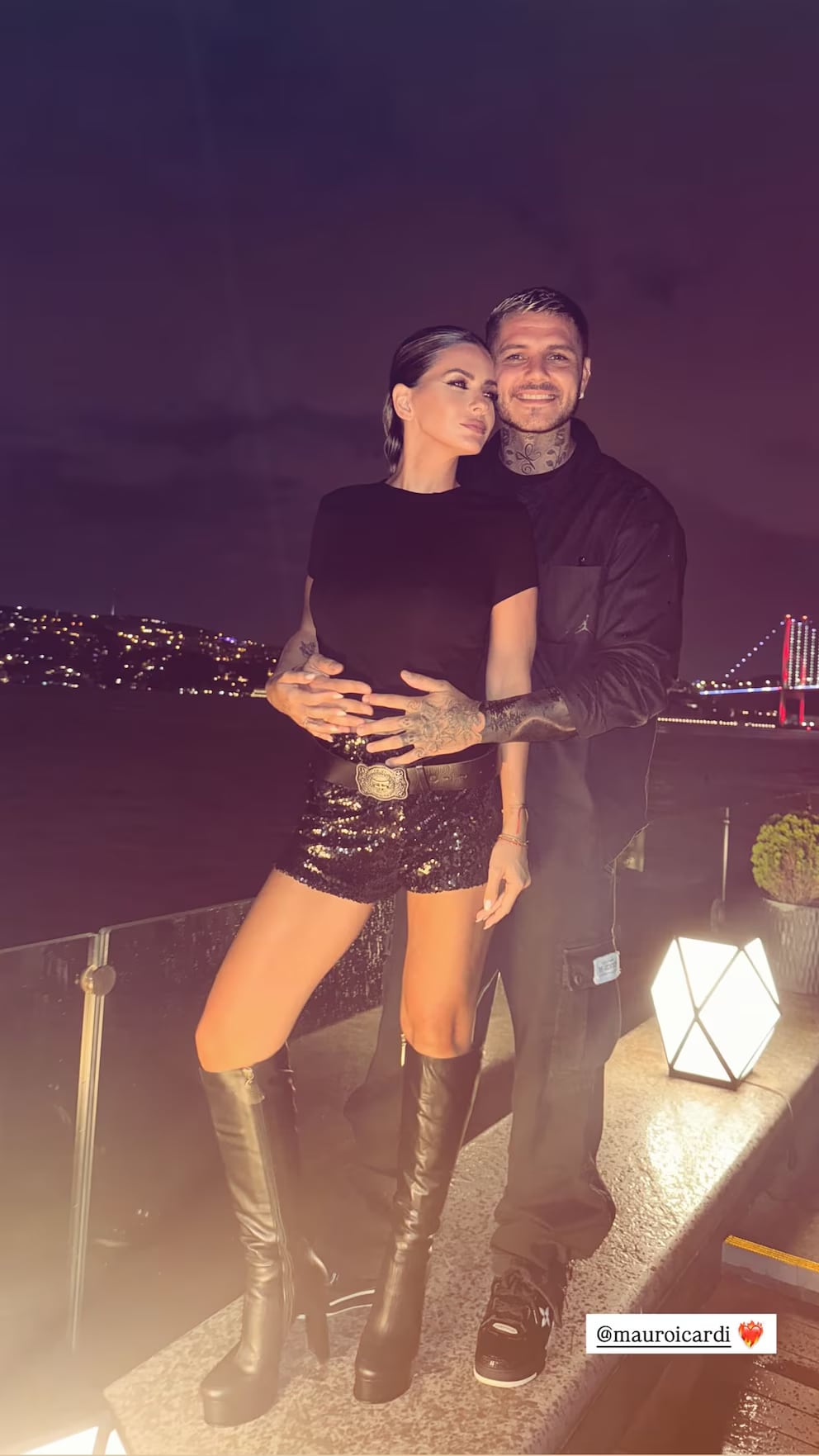La prueba de que Icardi se tapó el tatuaje de Wanda