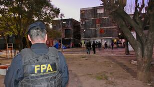 El operativo de la FPA en un barrio villamariense (FPA)