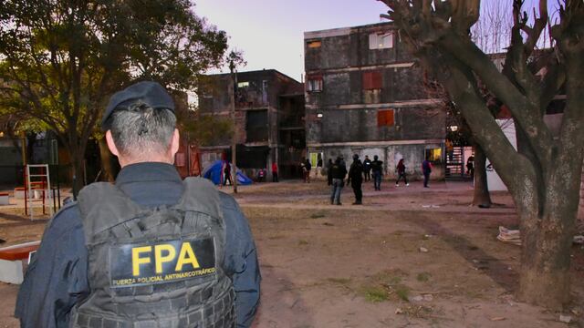 El operativo de la FPA en un barrio villamariense (FPA)