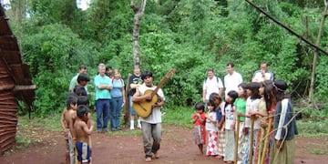 Integrantes de la comunidad Mbya Guaraní presidirán el Centro de Turismo Comunitario.