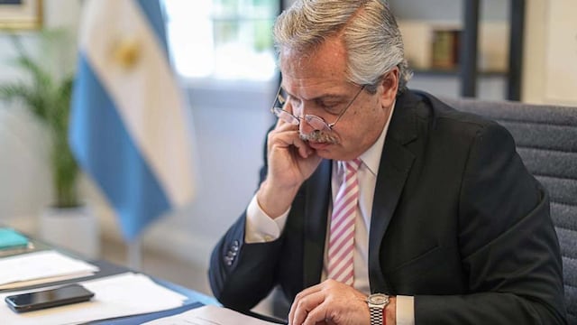 Alberto Fernández, positivo de Covid-19 (Archivo).