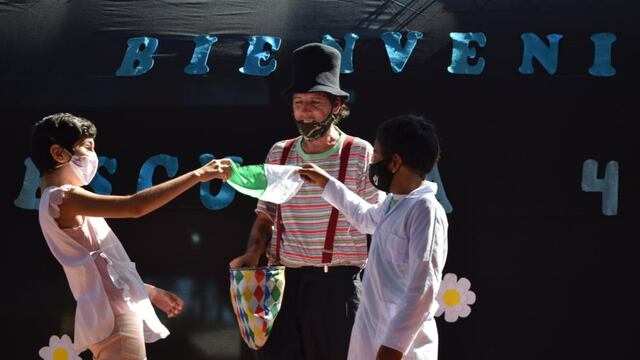 La Escuela N° 416 de Wanda recibió una donación del programa “Gurises Felices”