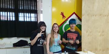 Los estudiantes mendocinos finalistas en un concurso en Portugal ganaron el primer puesto.