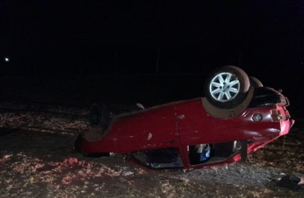 El joven que despistó y volcó en el acceso a Posadas falleció este mediodía